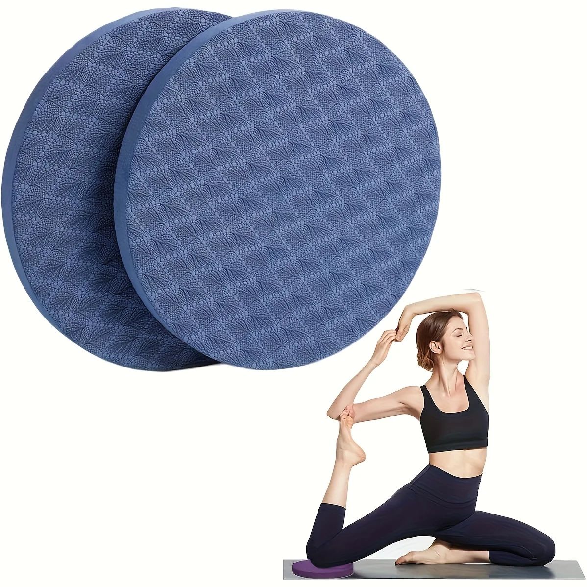 Pilates Yoga For Beginners - 2'li Paket Yoga Dizlikleri Yoga Diz