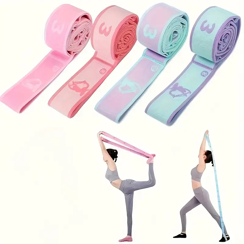 Pilates Yoga For Beginners - Acemi Elastik Direnç Bandı Yoga Pilates