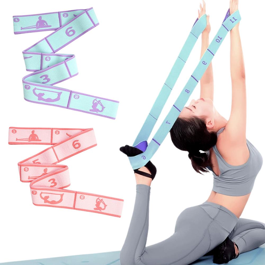 Pilates Yoga For Beginners - Direnç Bandı Yoga Yardımcı Germe Kemeri