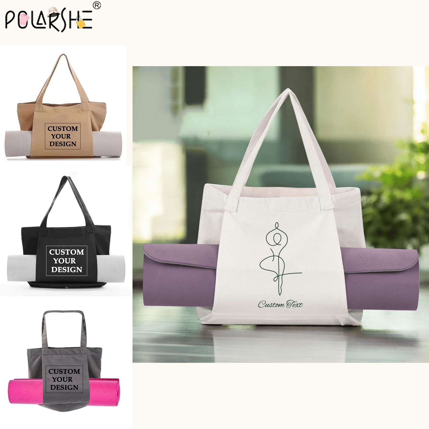 Kişiselleştirilmiş Yoga Matı T - Yoga Mat Bag Carrier incelemesi ve fiyatı