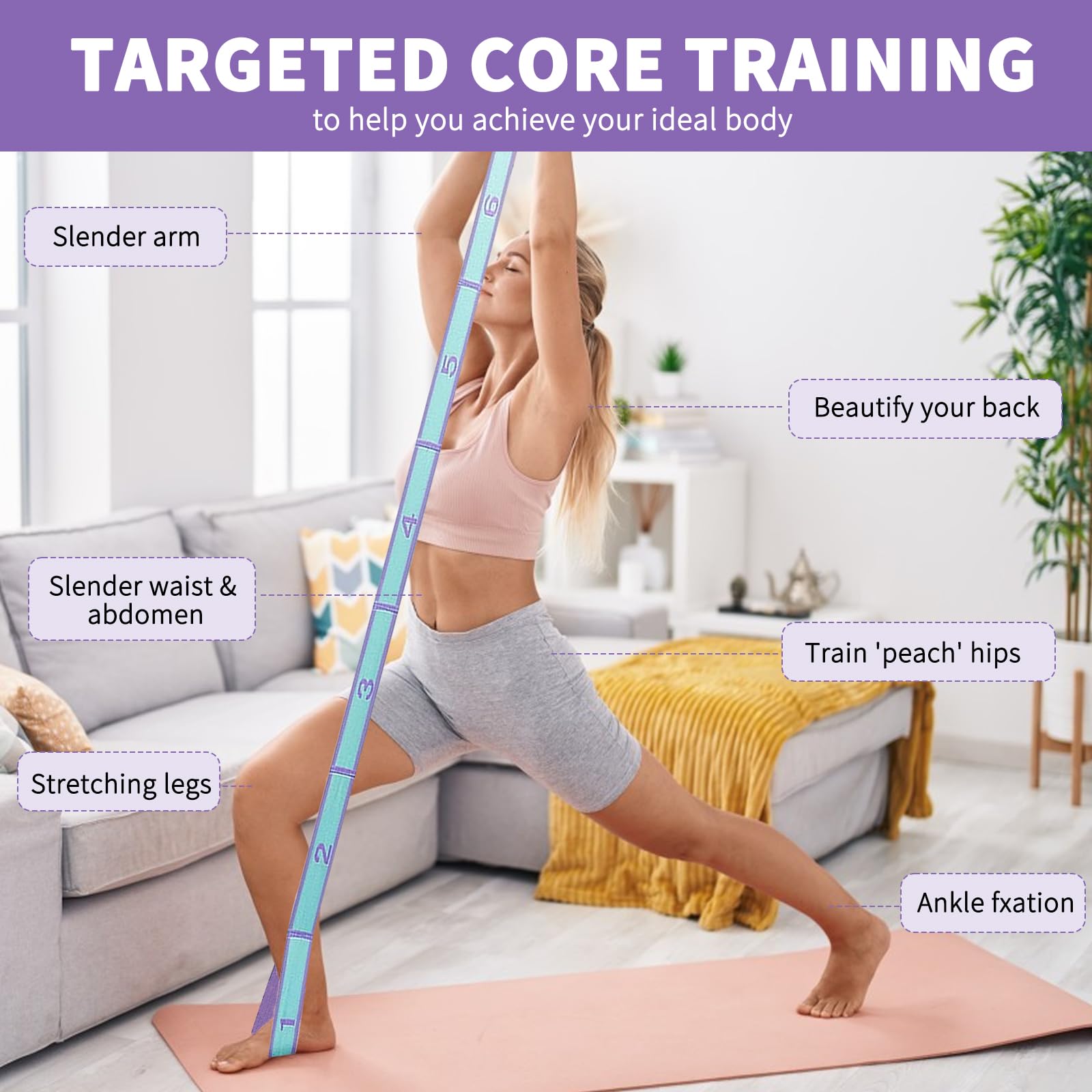 Zayıflama Direnç Bandı Yoga Ya - Pilates Yoga For Beginners incelemesi ve fiyatı