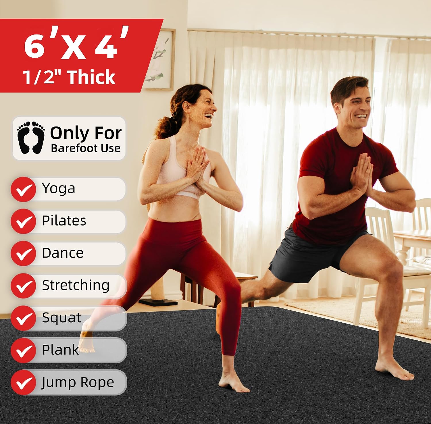 Ekstra Büyük Yoga Matı 72x48 v - Pilates Yoga Or Gym incelemesi ve fiyatı