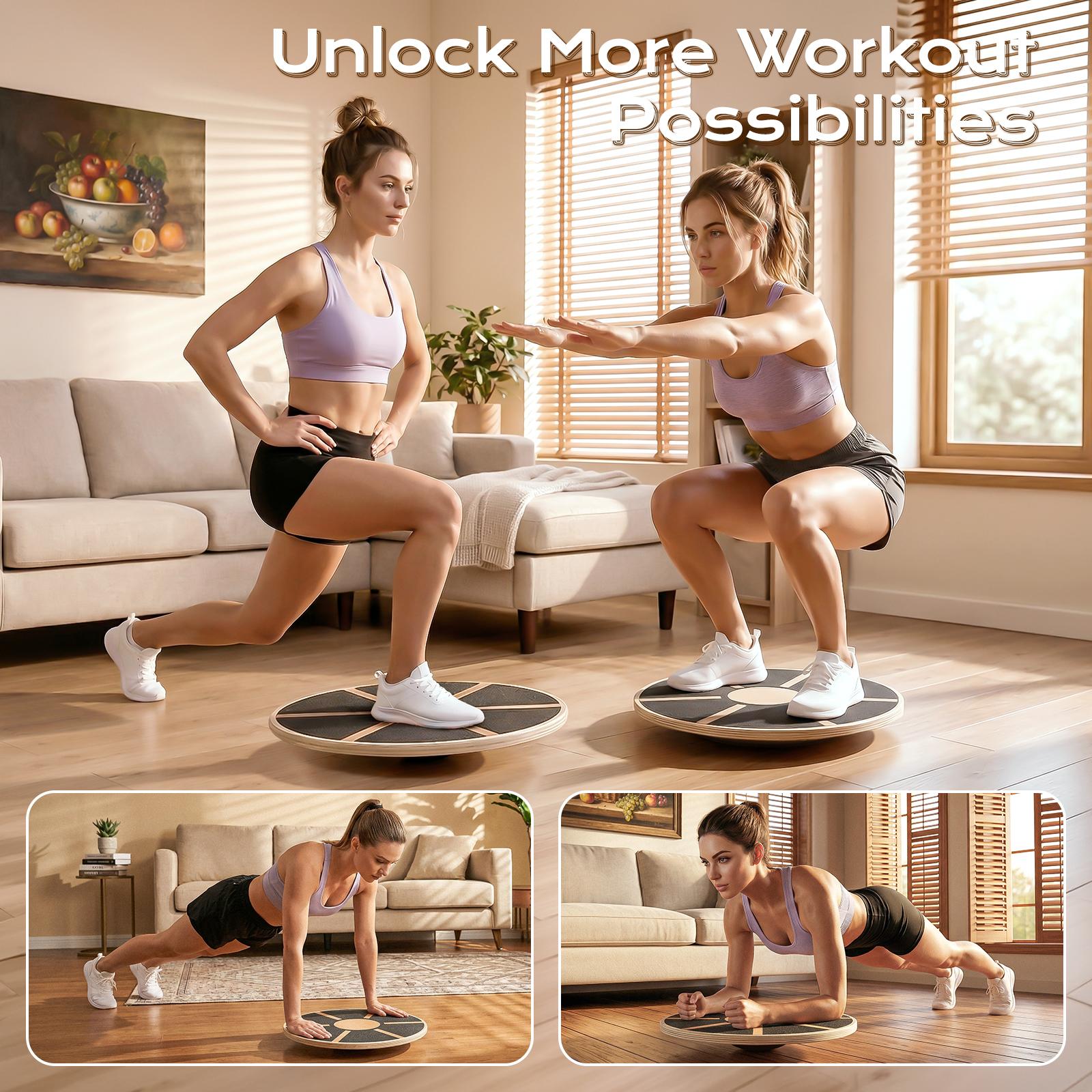 Kaymaz Ahşap Denge Tahtası, Gö - Pilates Yoga Gifts incelemesi ve fiyatı