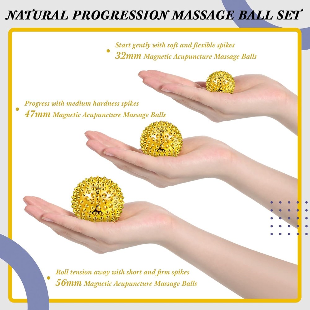 6 adet/takım manyetik masaj to - Acupressure Ball Set incelemesi ve fiyatı