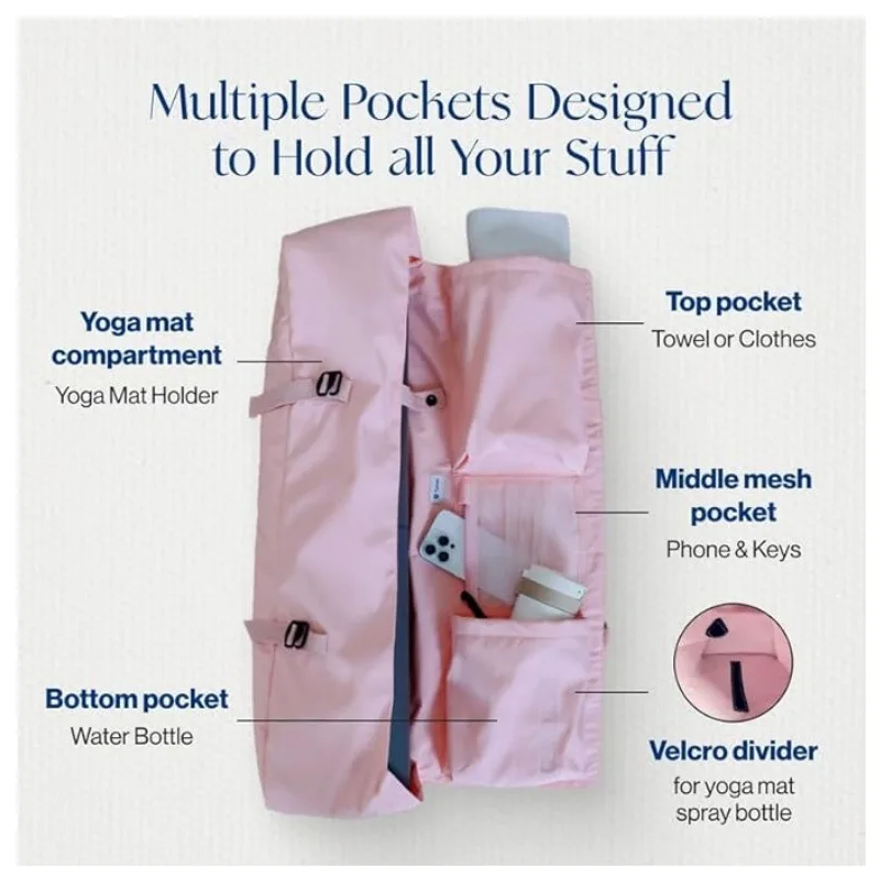 Su Şişesi Cebi ve Islak Alt Bö - Yoga Mat Bag Carrier incelemesi ve fiyatı
