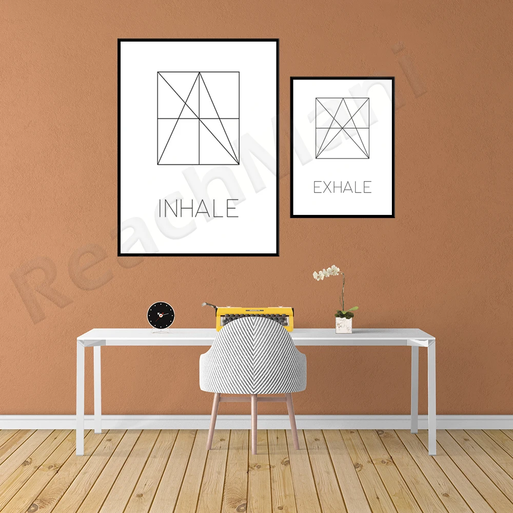 Breathe Breathe Baskı, Duvar S - Pilates Yoga Gifts incelemesi ve fiyatı